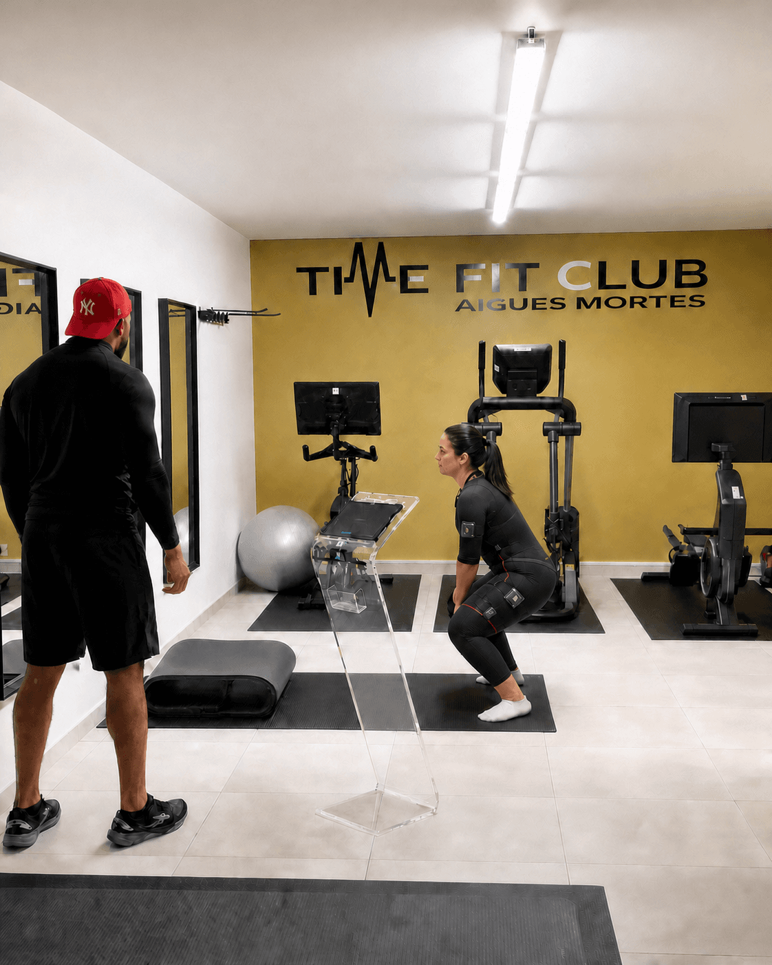 Coaching EMS au Time Fit Club